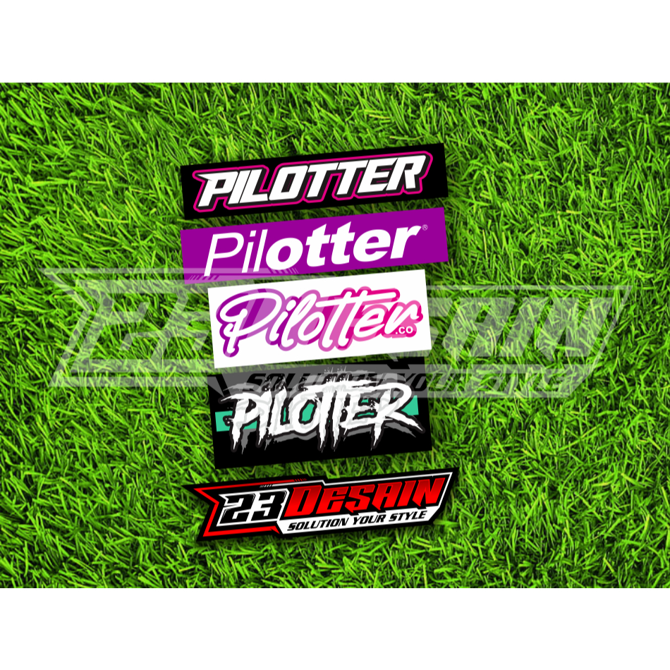 STICKER PACK PILOTTER STIKER PACK PILOTTER MERCHANDISE