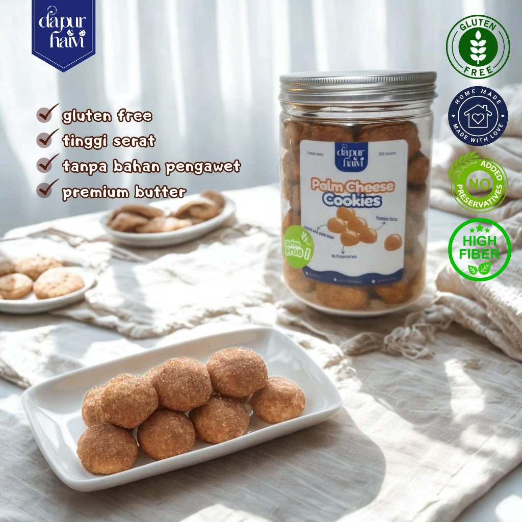 

Palm Cheese Cookies Varian Gluten Free (High Fiber)