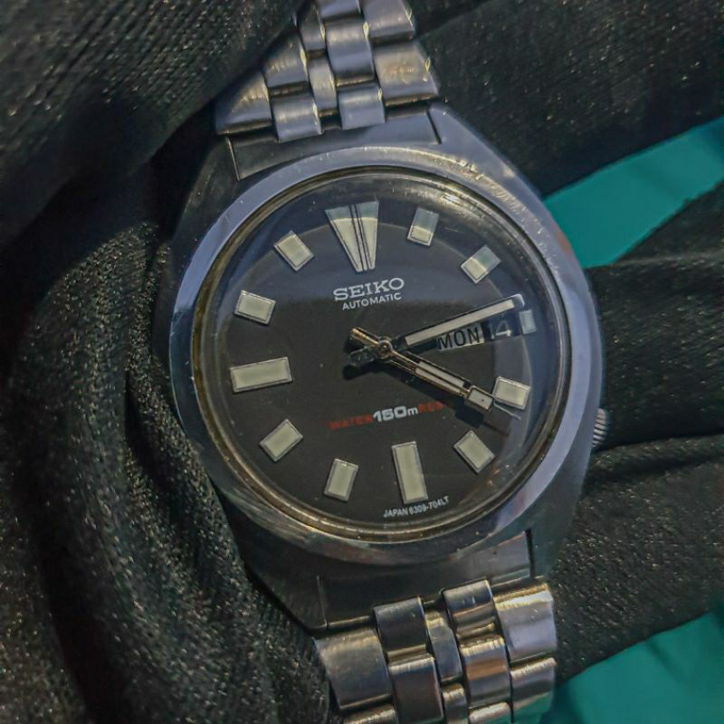 Jam Tangan Seiko Mod Automatic 6309-704LT Second Preloved