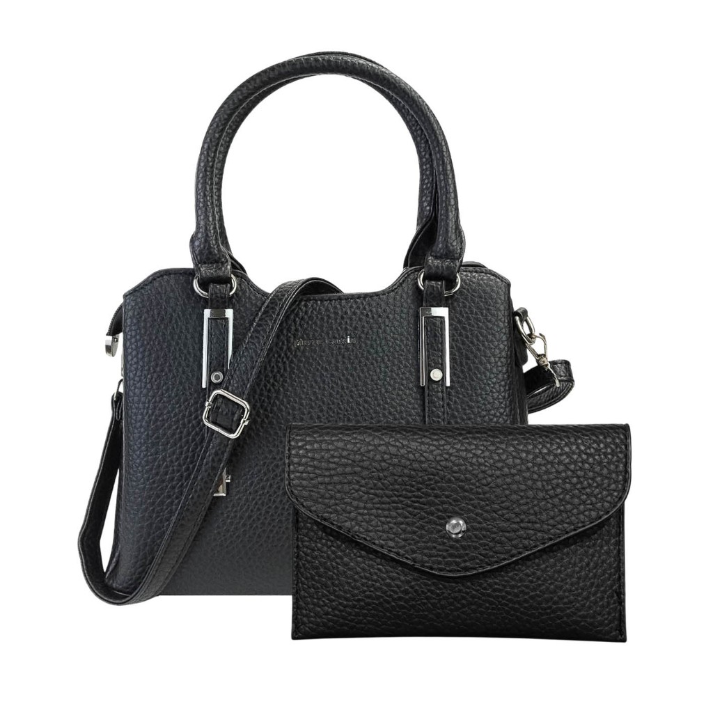 Pierre Cardin Tas Hand Bag Wanita Black 9121530601BLA
