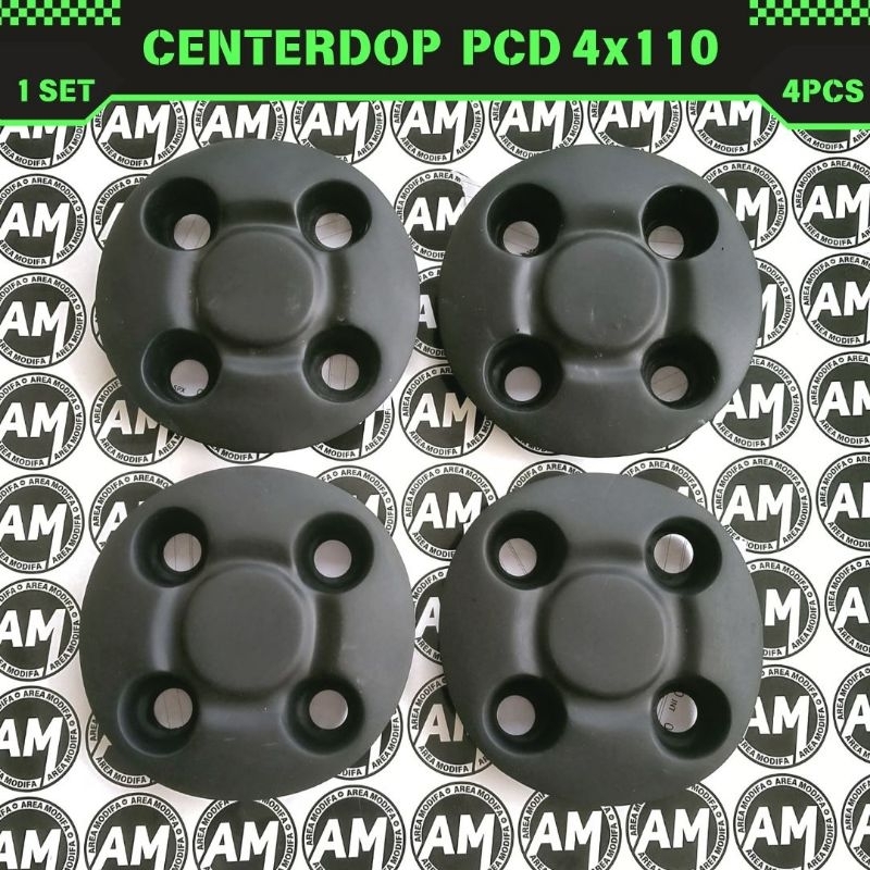 centerdop dop velg kaleng PCD 4x110 satu set/4 PCS