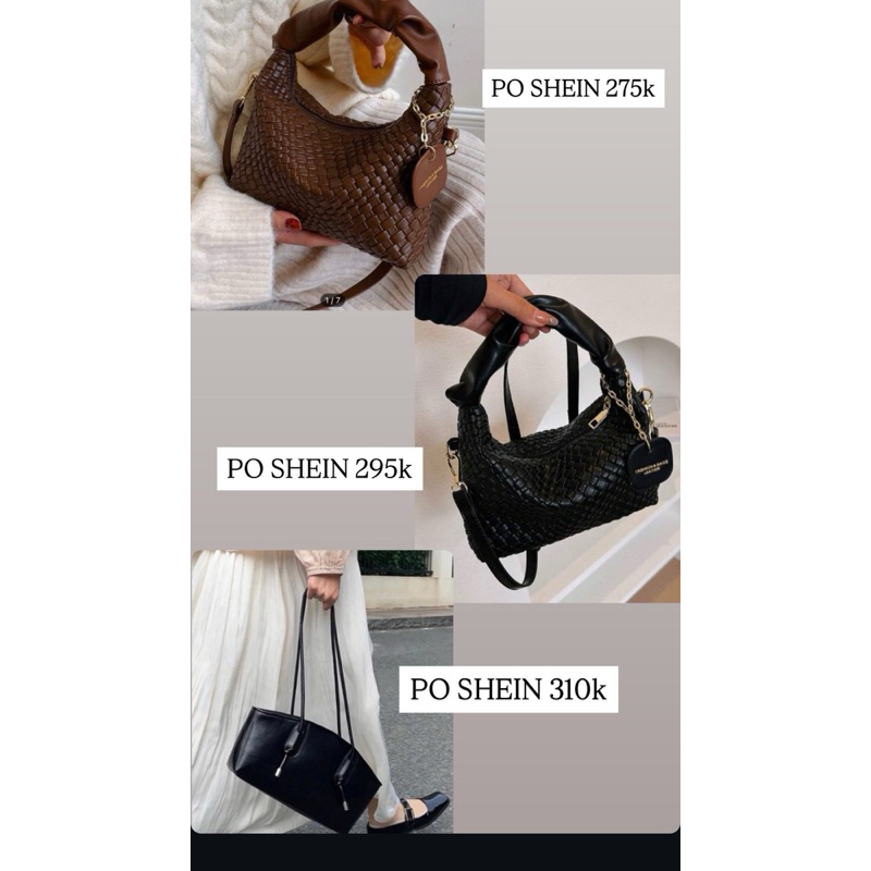 DP TAS SHEIN ( pelunasan tf bank )