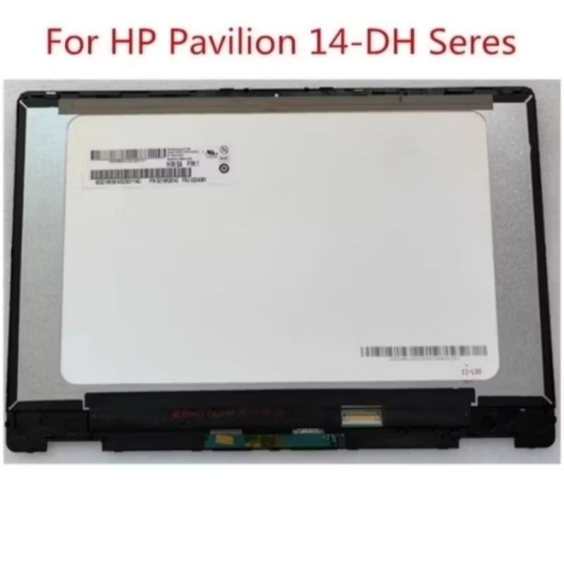 Layar LED LCD Laptop HP Pavilion X360 14 14-DH1001TX 14-DH1052TX 14.0 inch 30 pin Full HD Fullset To