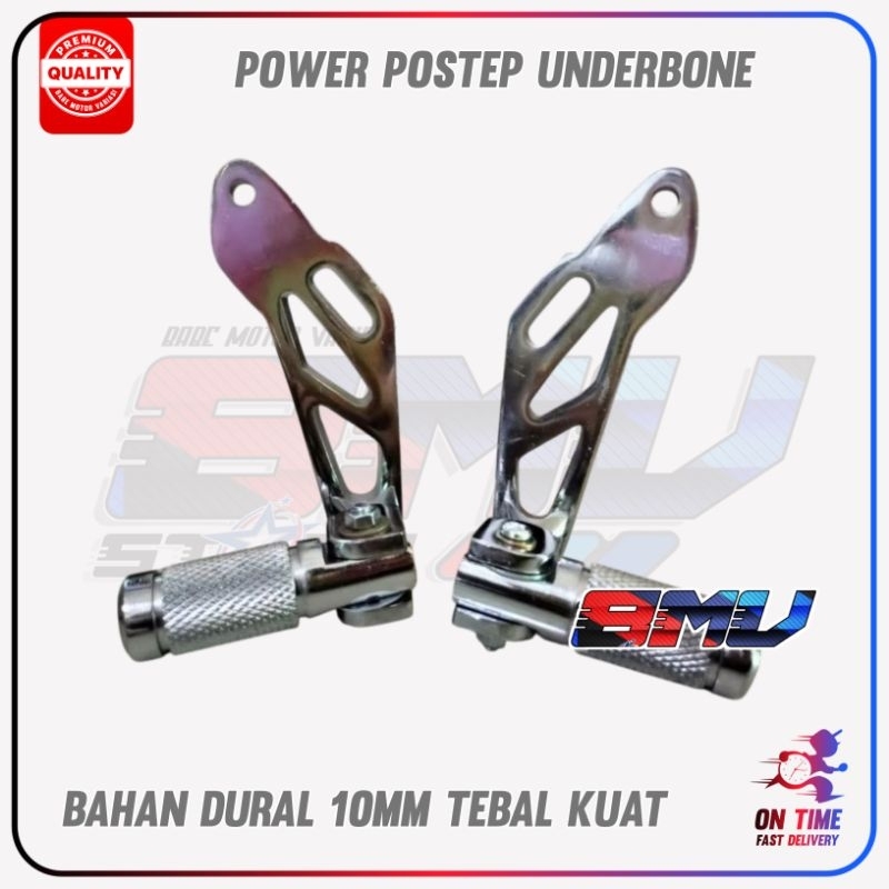 POWER FOOTSTEP UNDERBONE BELAKANG MODEL LIPAT SATRIA FU 150/SONIC 150 R / JUPITER MX OLD & NEW