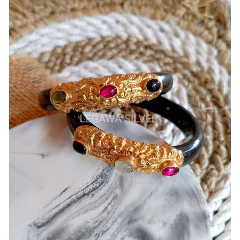 gelang uli bali / gelang uli perak/ gelang akar bahar