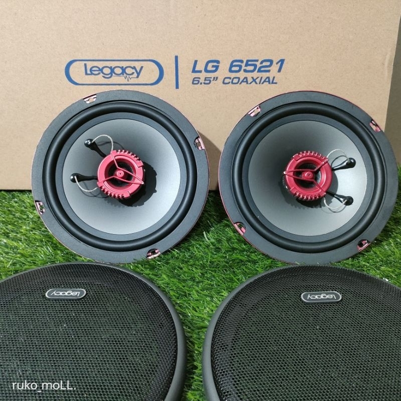 Speaker LEGACY LG - 6521 Coaxial 6,5 Bas Mantap