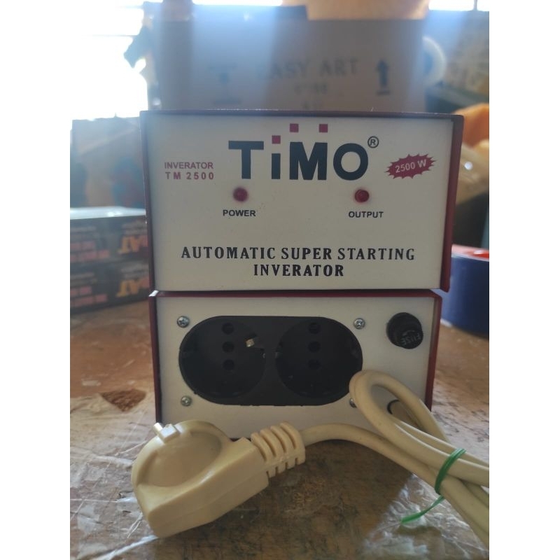 AUTO START TIMO 2500WATT SLOW START ANTIJEGLEK PENGHEMAT LISTRIK 2500WATT