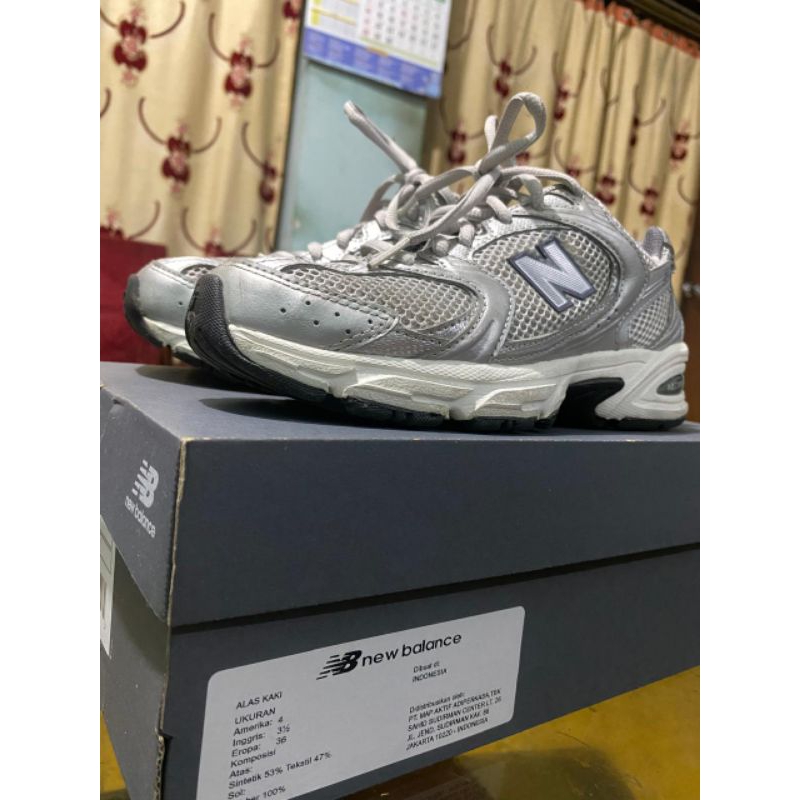 New Balance 530 silver grey