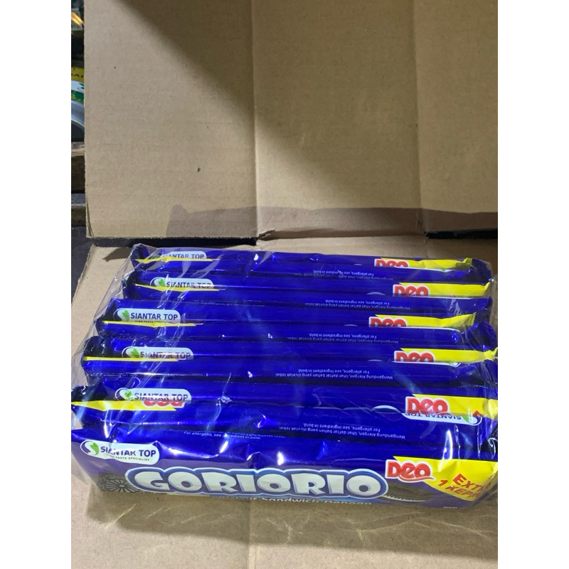 

Goriorio Biskuit Vanila renceng isi 10 x 24gr