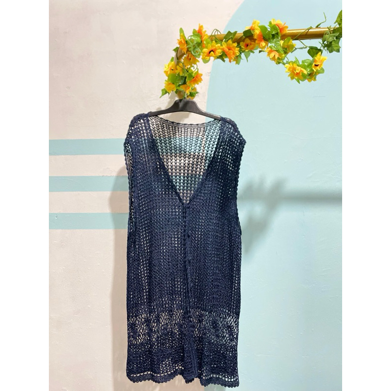 Baju Rajut Model Jaring Jaring