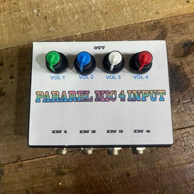 Pararell Mic Penambah Input Mic untuk mixer ampli masjid karaoke dll