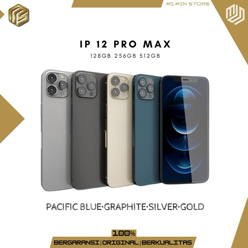 (all operator) 12 Pro max 128GB 256GB 512GB original second
