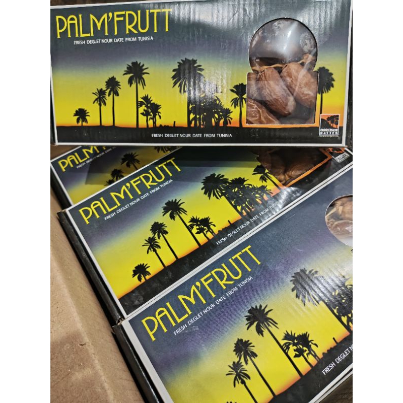 

Kurma Palm Frutt 500gr original | Palm Frutt Tunisia Tangkai