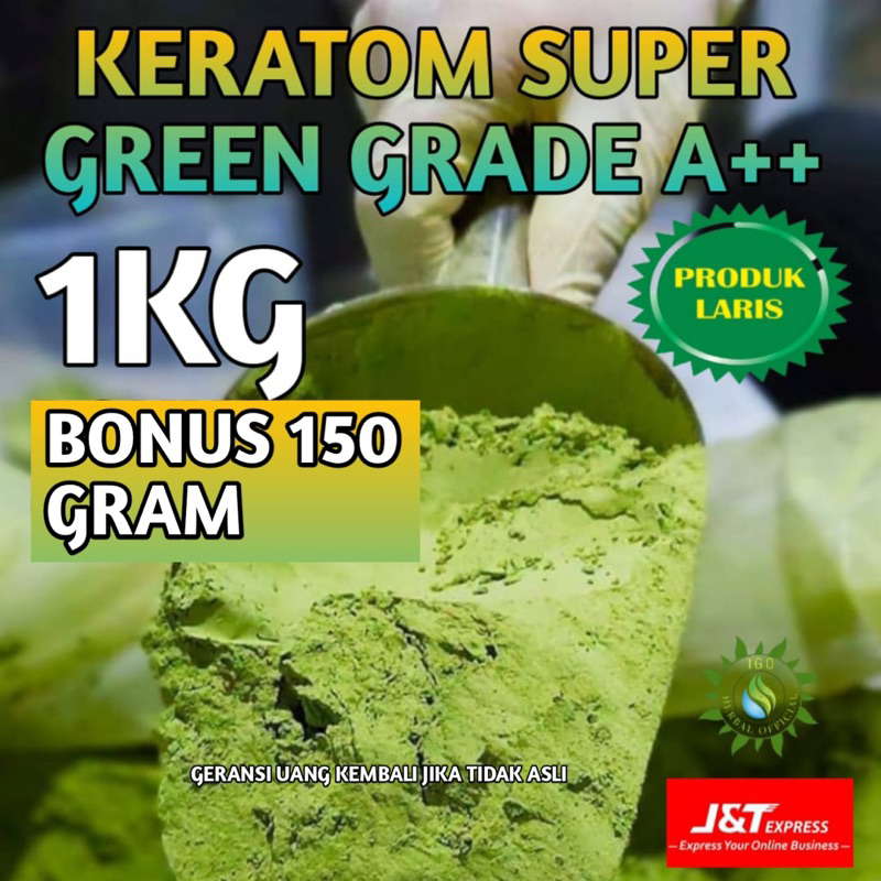 

(1KG BONUS 150GRAM) Minuman Serbuk Hijau Purli Purlik S+/ A+ Ultra Kalimantan