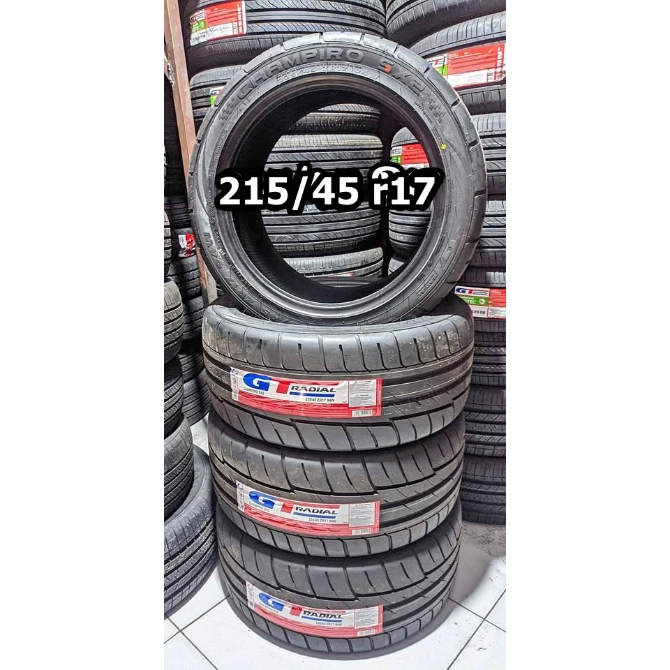 Ban Mobil ring 17 sport ban GT Radial Champiro SX2 215/45 ZR17