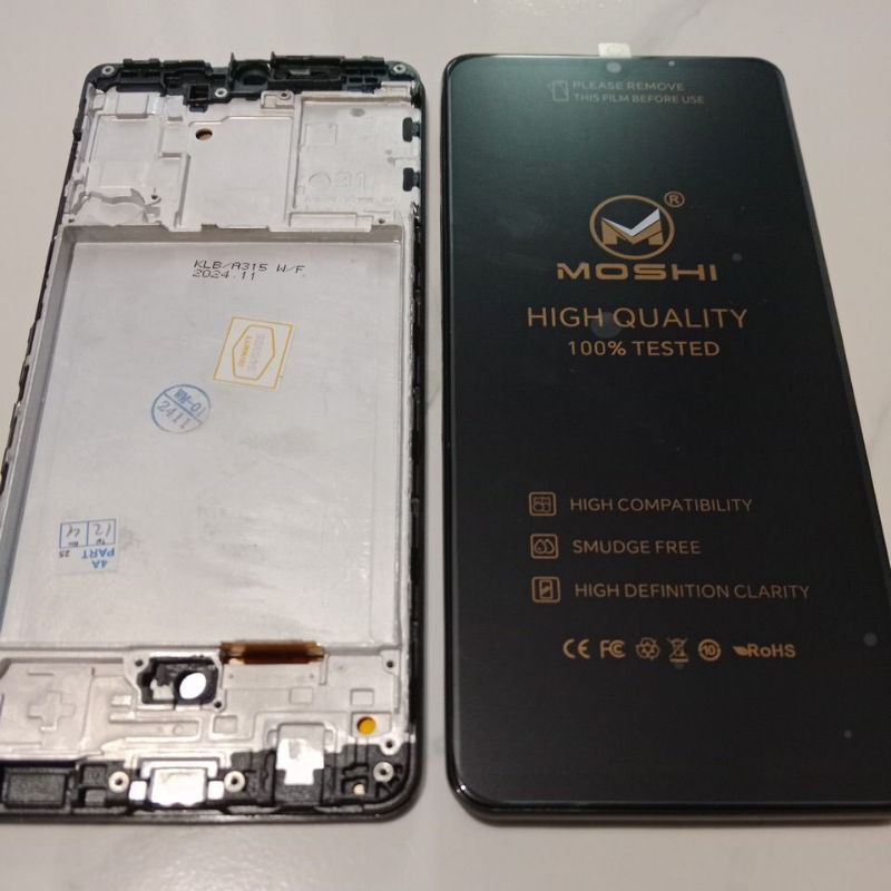 LCD SAMSUNG A31 / A315 + FRAME  NO FINGERPRINT