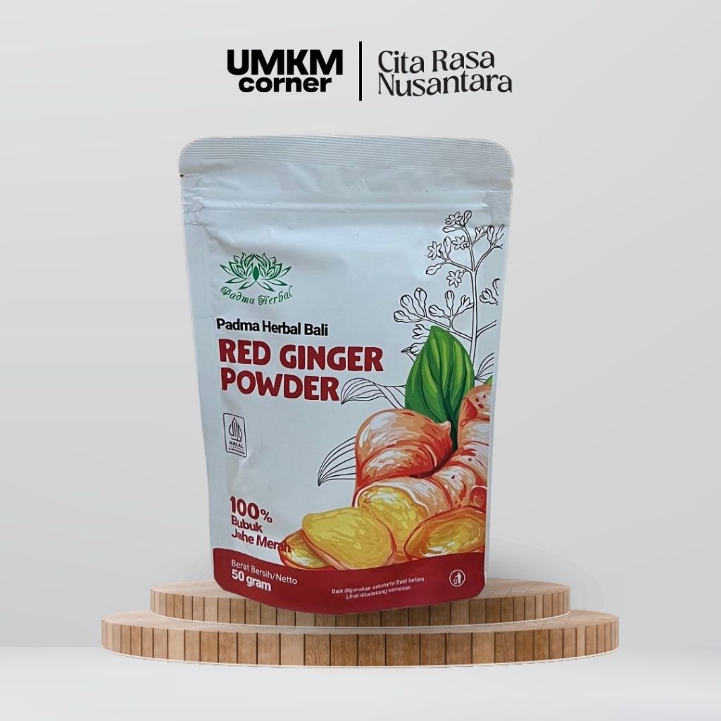 

Red Ginger Powder / 100% Bubuk Jahe Merah / Jahe Merah Instan / Jahe Merah Herbal