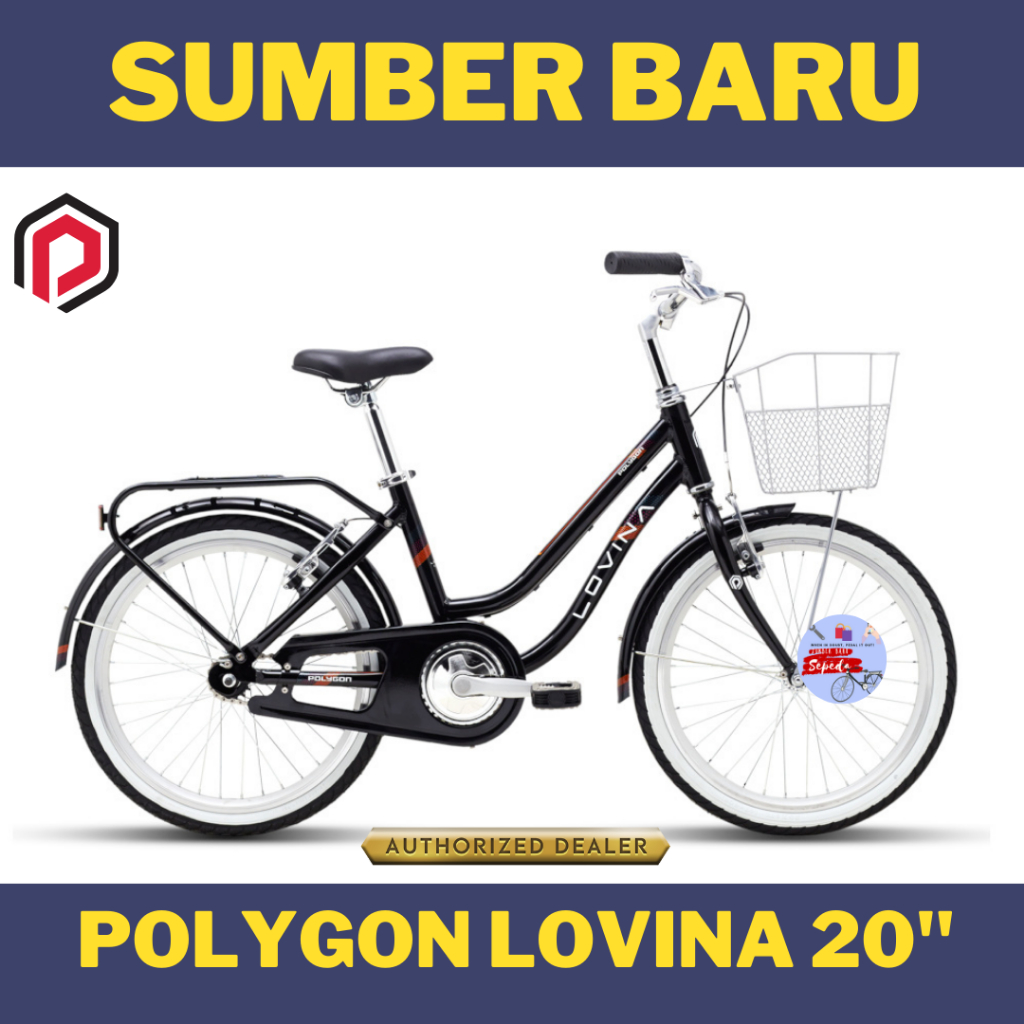 Sepeda Mini Keranjang Polygon Lovina 20"
