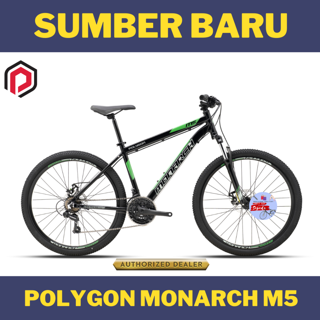 Sepeda Gunung Mtb Polygon Monarch 5 New 26 inch