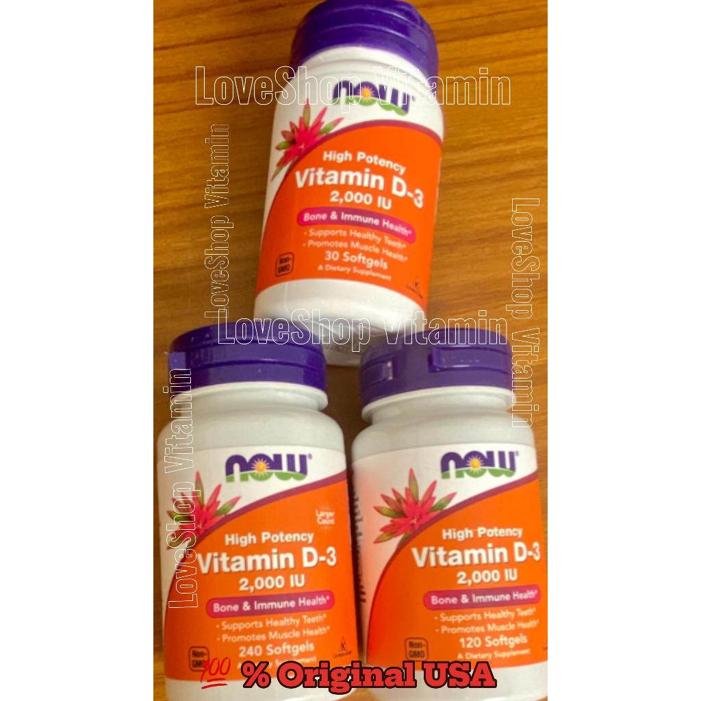 NOW vitamin d3 k2 1000iu 45mcg 100% ORIGINAL USA vit d asli quatro formula zinc magnesium murah | LO