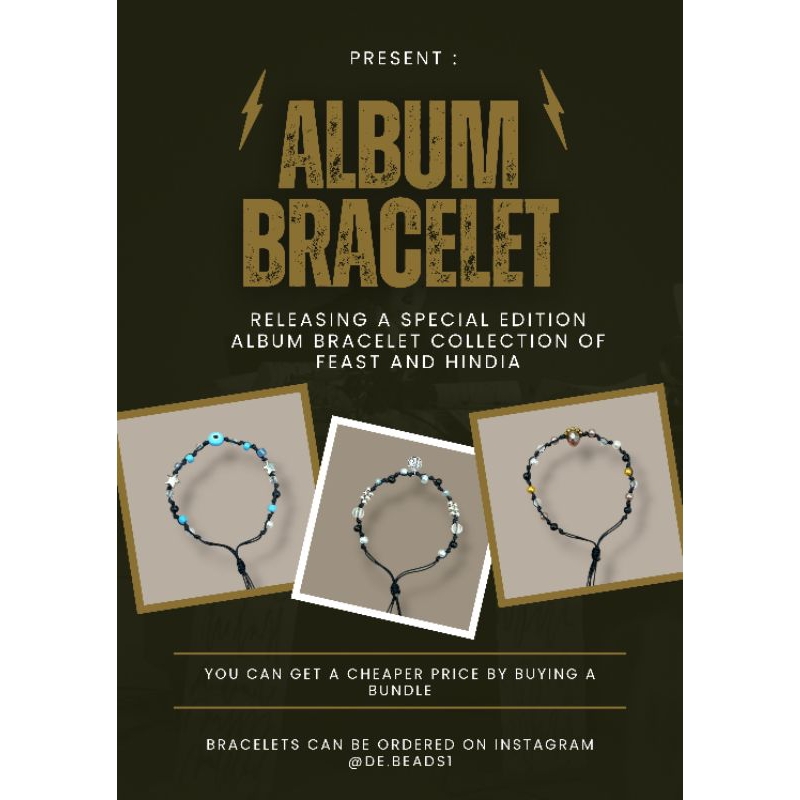 De.beads accessories - Feast × Hindia bracelet