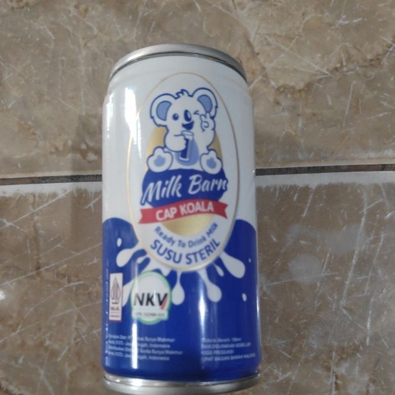 

susu steril Milk barn cap koala
