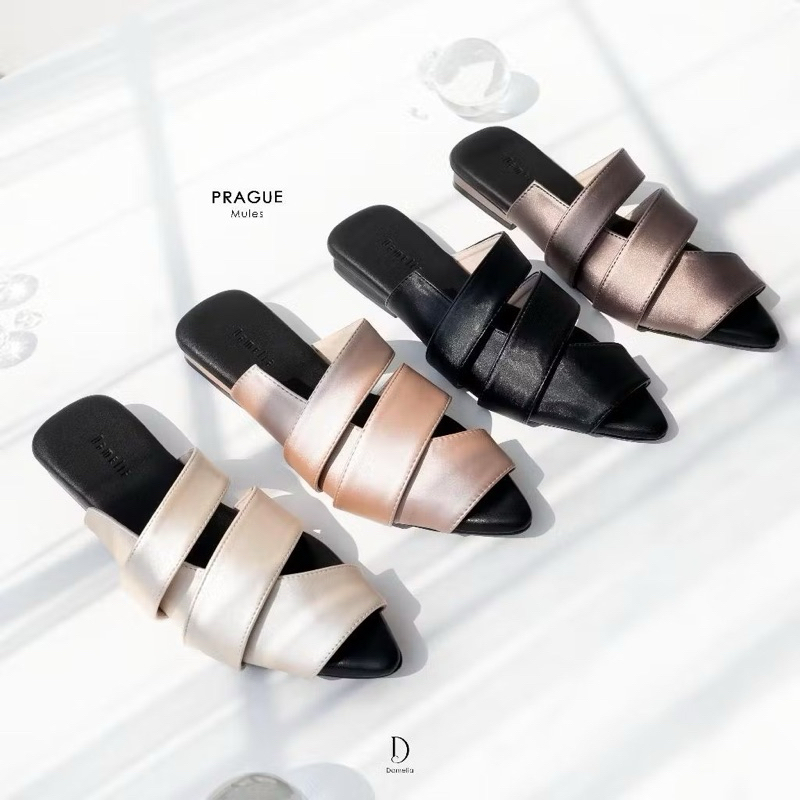 Damelia Melstore jkt Sandal wanita mules Prague DAMELIA MELSTORE JKT