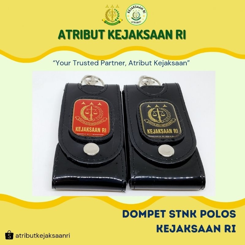 

ATRIBUT KEJAKSAAN RI - DOMPET STNK POLOS MODEL BARU KEJAKSAAN RI