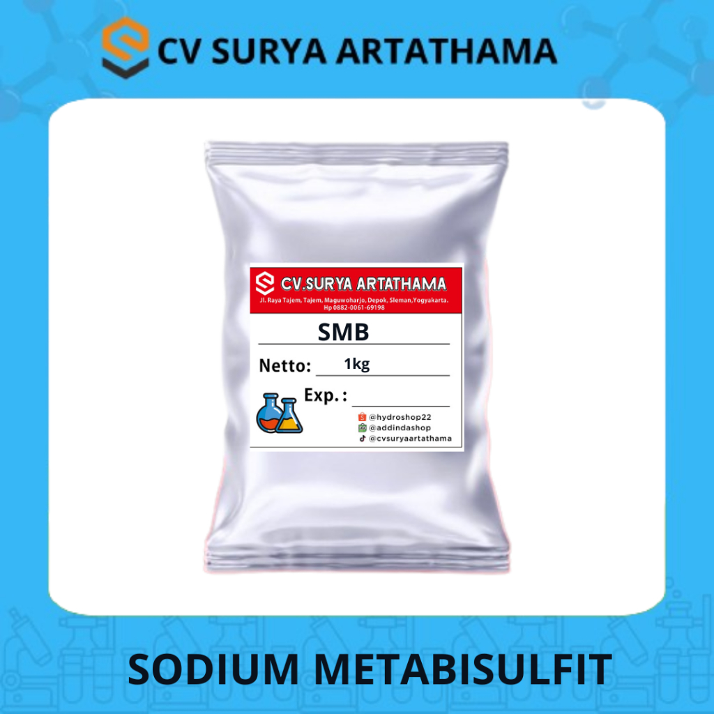 

Sodium MetabisuIfit - SMB Food Grade - Pemutih Sabut Kelapa - Bahan Pengawet