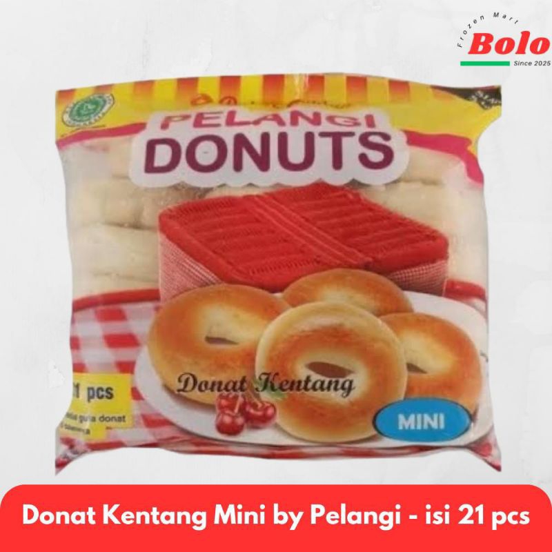 

Pelangi Donat Kentang Mini isi 21