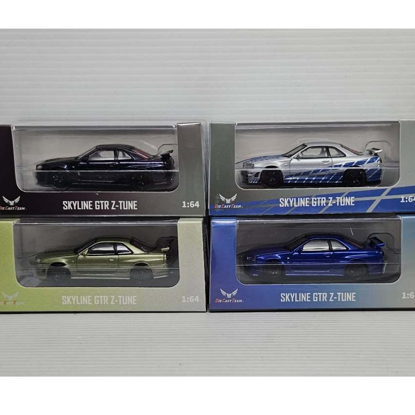 TOPART & DCT 1:64 Nissan Skyline R34 Z-TUNE