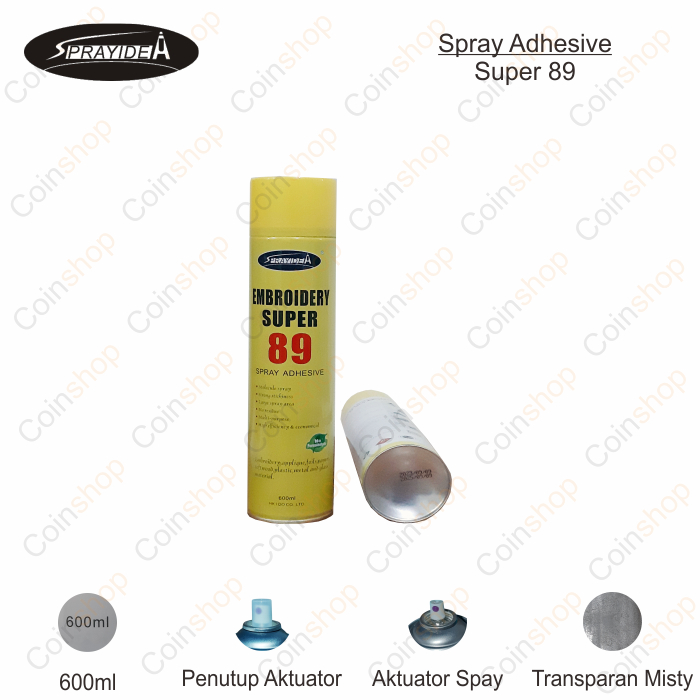 

Al Lem Semprot / Lem Spray / Spray Adhesive Super 89