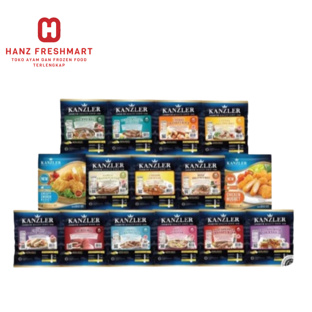 

Kanzler Sosis All Variant - Hanz Freshmart