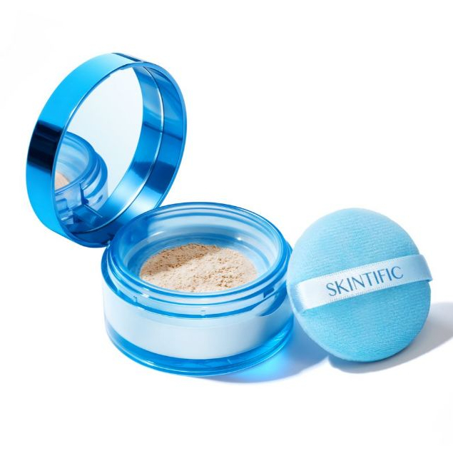 SKINTIFIC Invisiblur All Day Loose Powder SKINTIFIC Loose Powder SKINTIFIC Bedak Tabur SKINTIFIC Inv