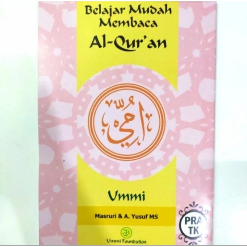 Buku Metode Beljar Alquran Ummi Pra Tk