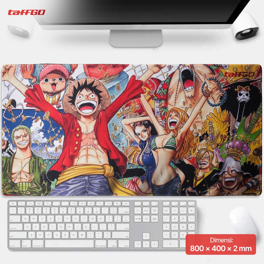 TaffGO Mouse Pad Gaming Mouse Pad Besar 80x40cm Mouse Pad Aestethic Mouse Pad anime Mousepad Custom