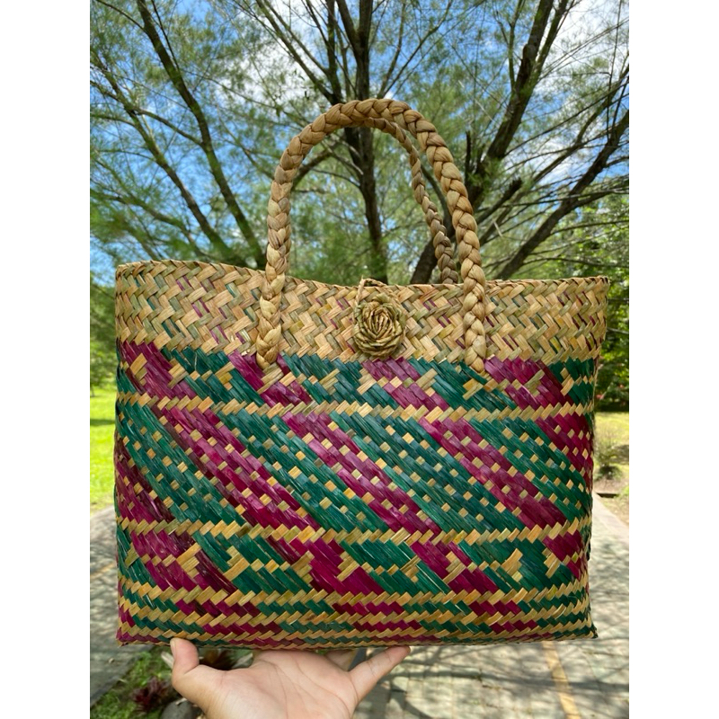 TAS PURUN ANYAMAN KHAS KALIMANTAN SELATAN 0111