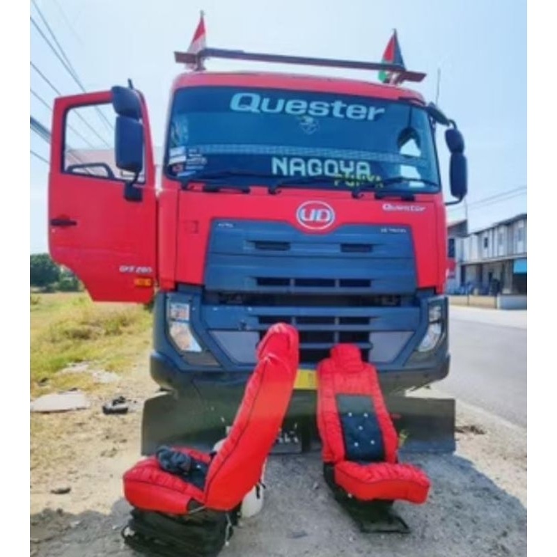 sarung jok mobil hino 500/lohan unyuk jok supir sajah