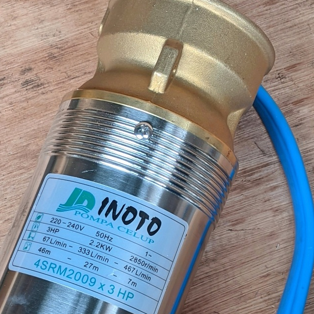 SUBMERSIBLE INOTO 4 inch 3HP + KONTROL BOX