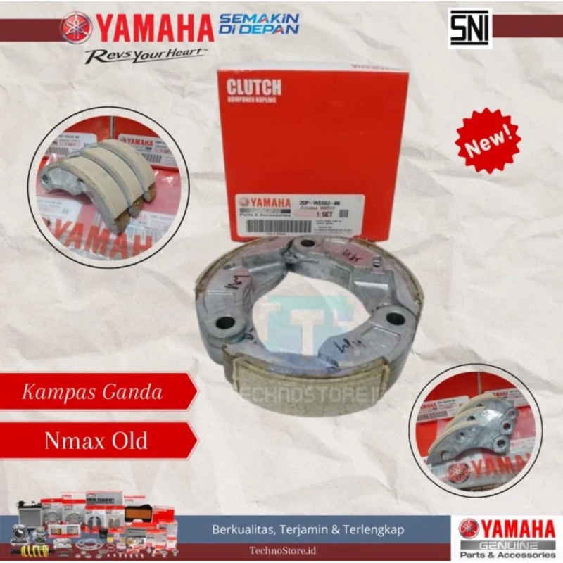 Kampas Ganda Yamaha Nmax 1 Set Original 2DP-WE662/00