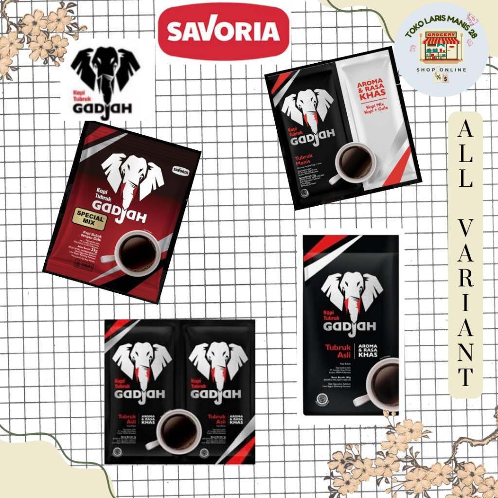 

KOPI GADJAH TUBRUK KEMASAN TWINPACK/POUCH 138gr