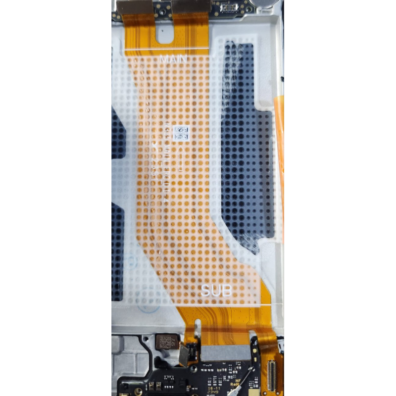 fleksibel cas/flexible connect to ui board pcb konektor charger+lcd xiaomi redmi note 13 4G original