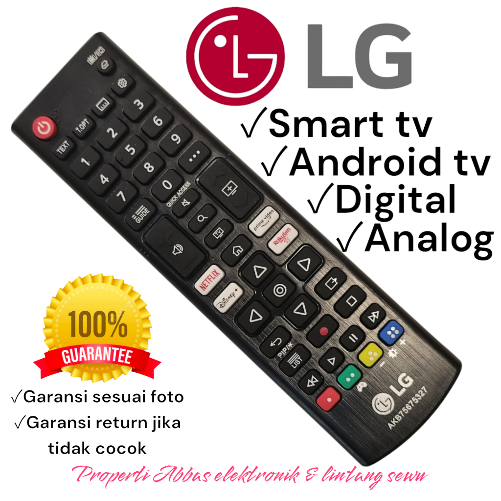 Remote Lg Smart Tv Android Tv  Digital Tv Remot Pengganti Lg Smart Android Semua Series All Series