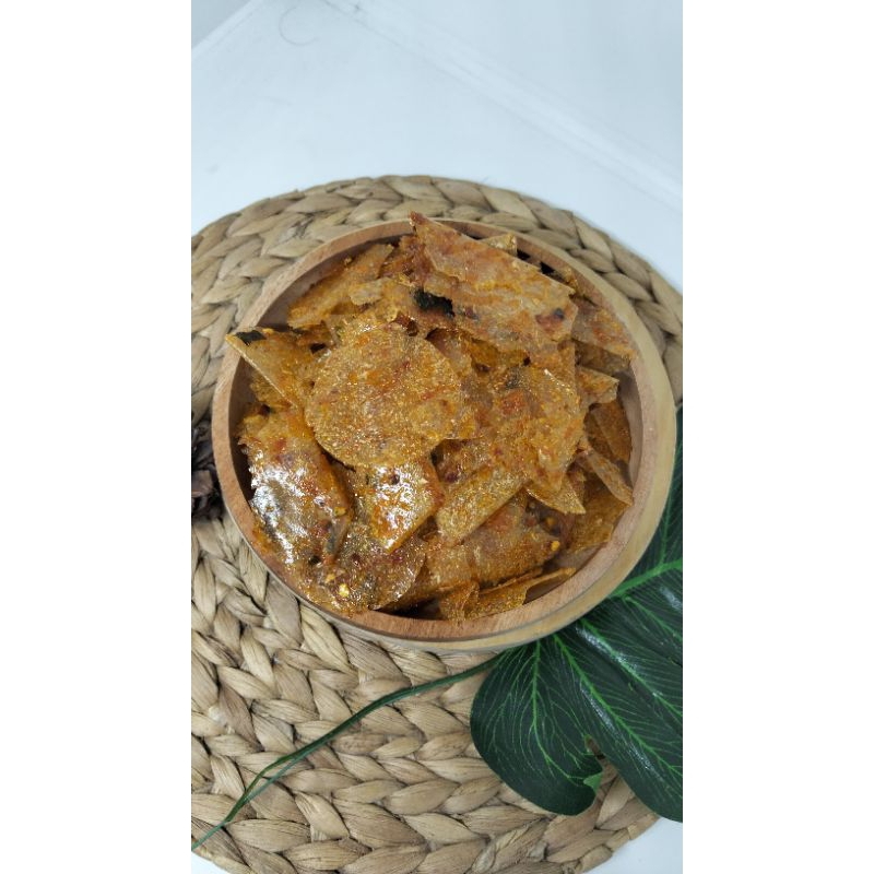 

keripik kaca pedas