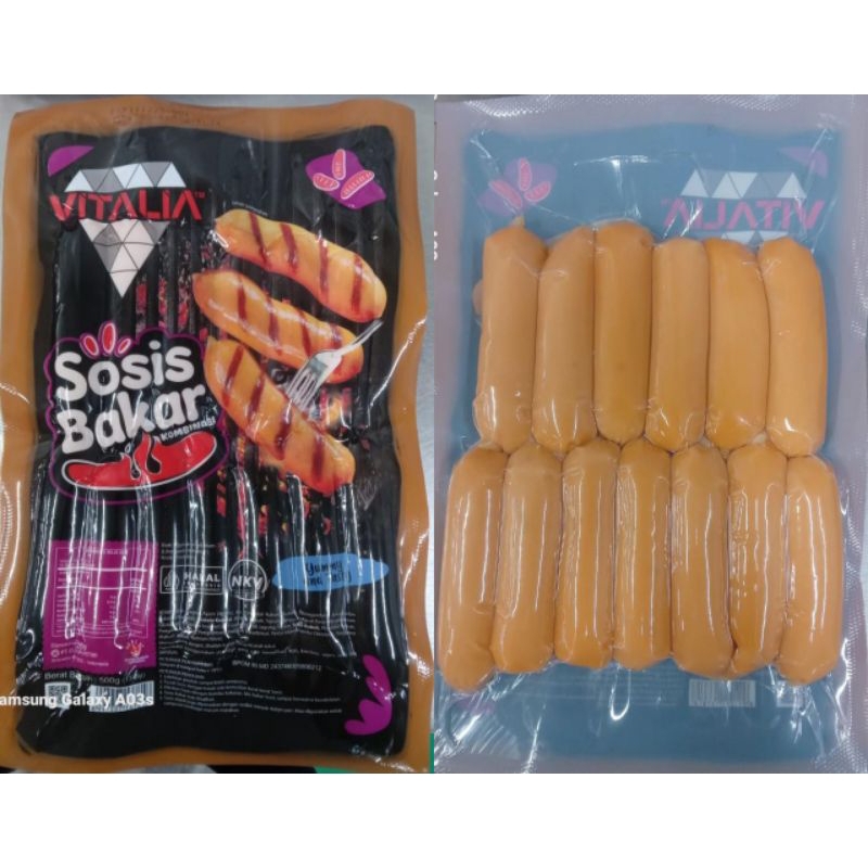 

VITALIA Sosis Bakar Kombinasi isi 13pc 500g