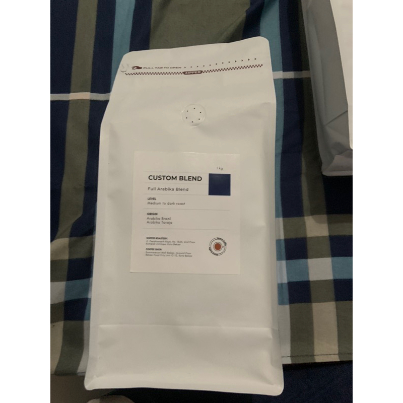

Kopi Arabica Blend custom 8kg (Beans)