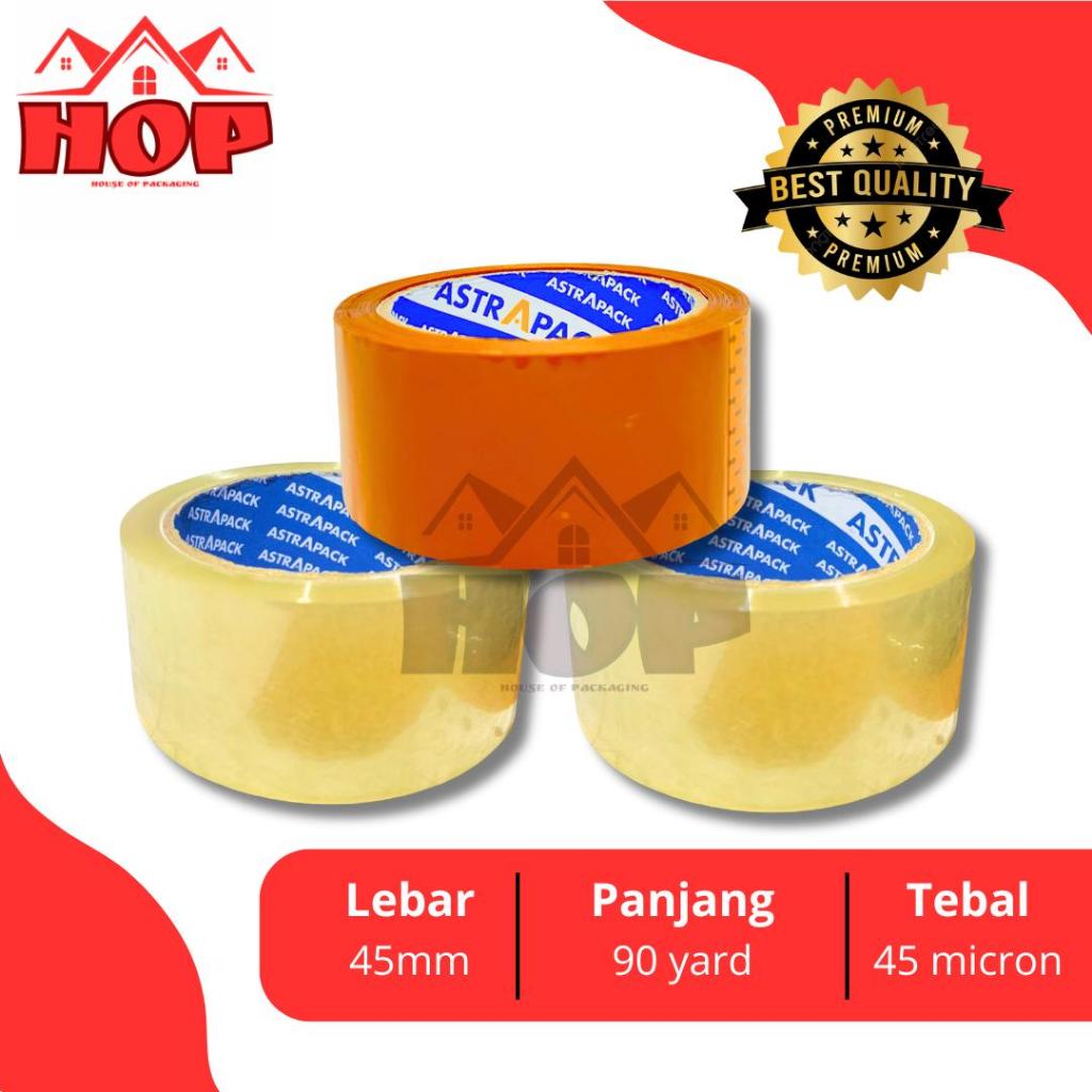

LAKBAN BENING COKELAT 45 MM X 90 YARD ASTRAPACK LAKBAN MURAH KUALITAS DAIMARU SUPER LENGKET TERMURAH