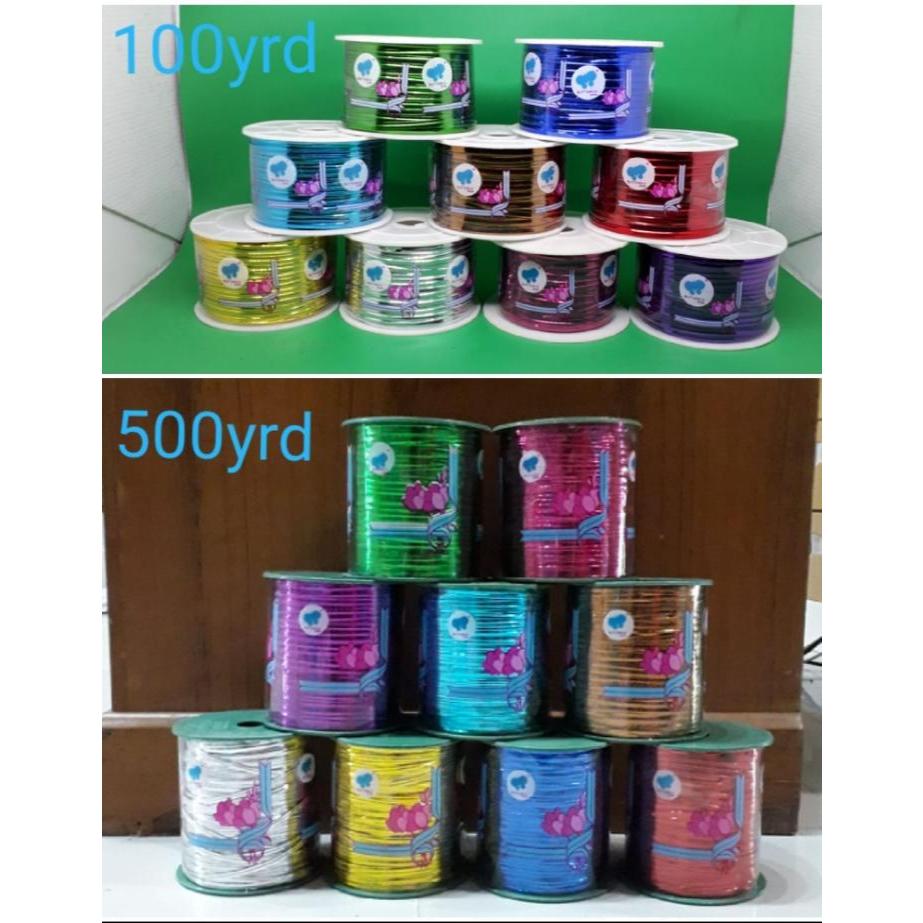 

Kawat Metalik/Pita Kawat/Pita Souvenier/Ukuran 500y