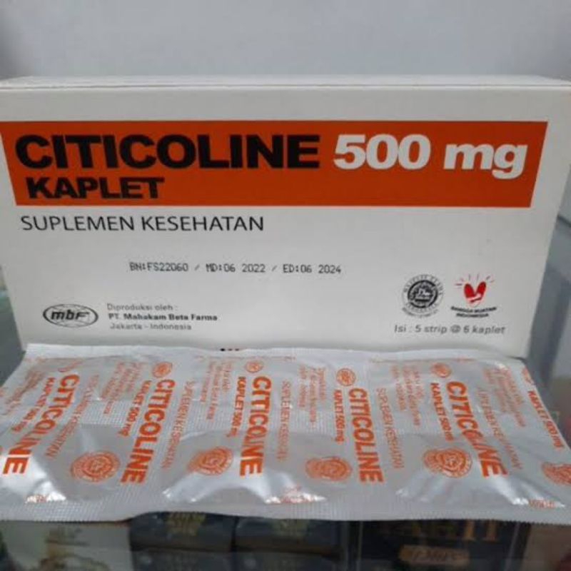 CITICOLINE MAHAKAM 500 MG - STRIP