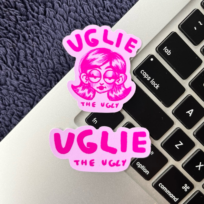 

Uglie the Ugly Logo - Vinyl Die Cut Single Sticker